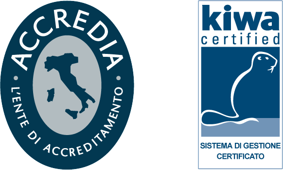 accredia kiwa certified logo