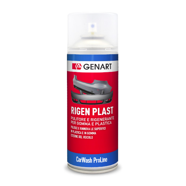 Rigen Plast pulitore e rigenerante spray per gomme e plastica Gen-Art