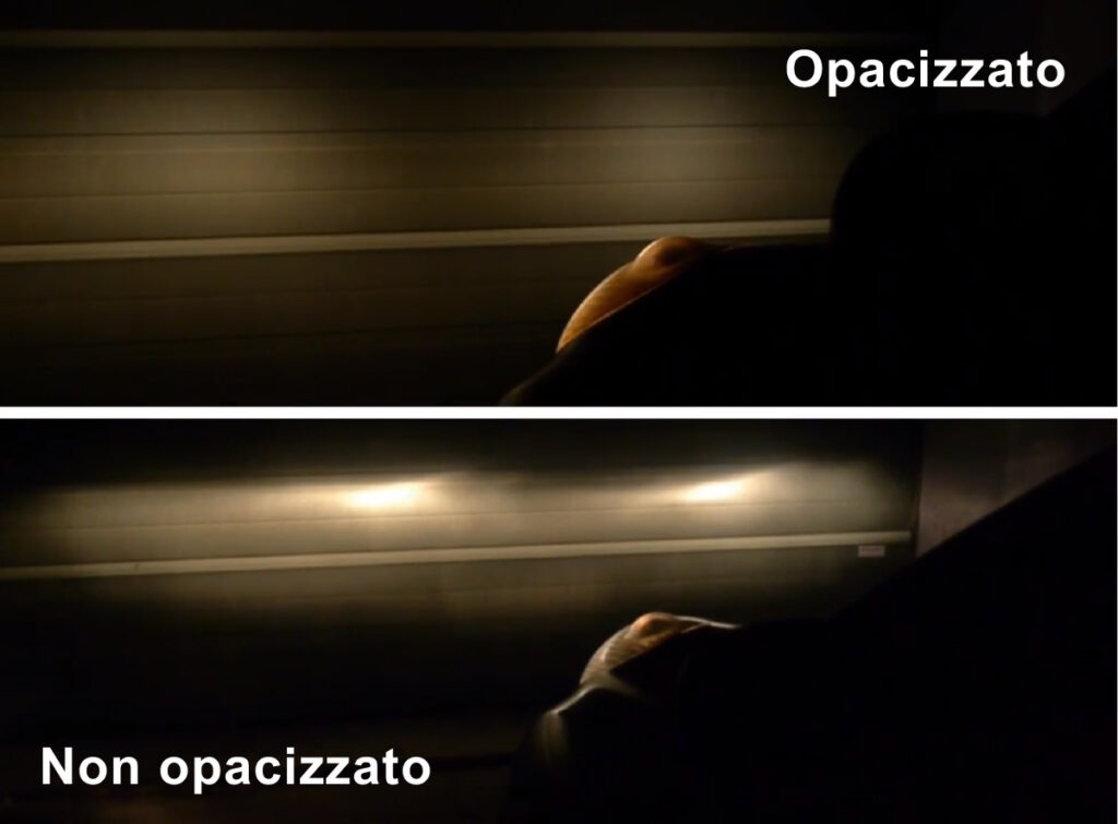 fari opacizzati visibilità auto