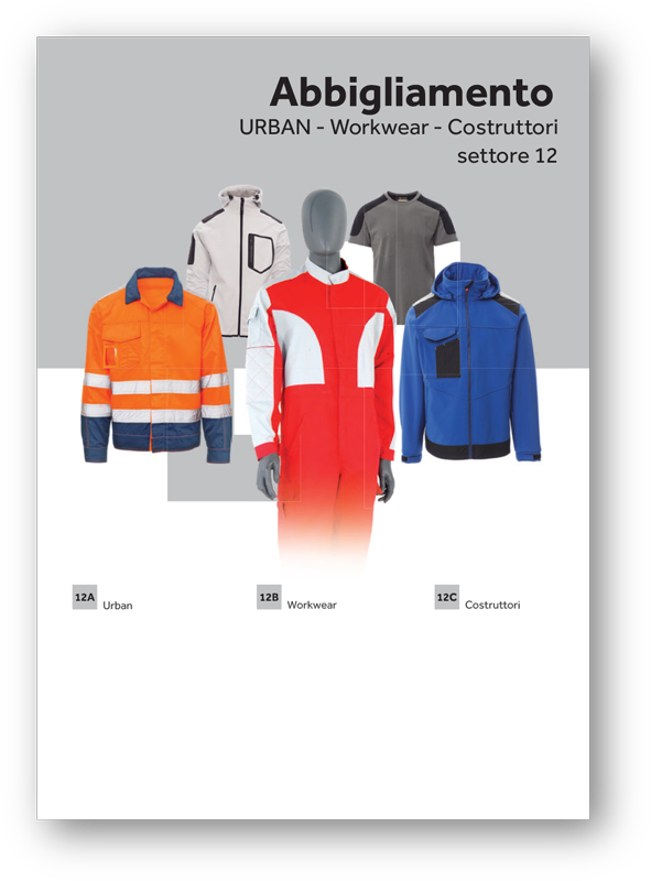 abbigliamento lavoro officine concessionarie personalizzabile catalogo